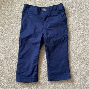 Old Navy Baby Chinos Navy Blue Dress Pants 3-6 Months